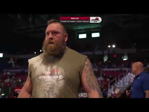 World's Strongest Man Masters 40+ | 2023 Official Strongman Games