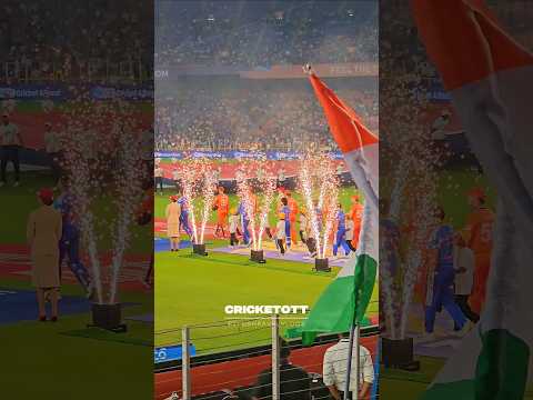 Narendra modi stadim team india entry #shorts #ytshorts #narendramodistadium