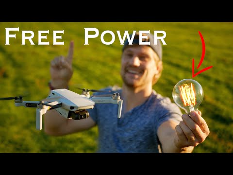 Drone Harvesting INVISIBLE High Voltage From The Sky ⚡