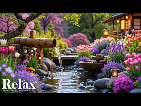 Relaxing Music for Healing + Water Sounds 🌿 Insomnia Relief, Calm Anxiety & Deep Relaxation