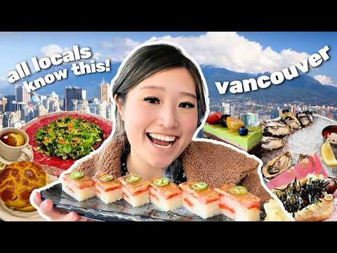 Only Eating VANCOUVER's Most Iconic Local Eats 🇨🇦 Part 1