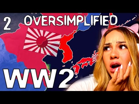 Finnish Girl Reacts to WW2 - OverSimplified (Part 2)