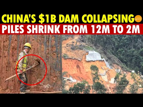 China’s $1 Billion Dam Is About to Collapse! Reinforcement Piles Shrink From 12M to Just 2M