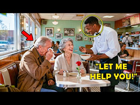 Kind Waiter Helps an Elderly Woman Eat, Until Her Billionaire Son Arrives and Says…