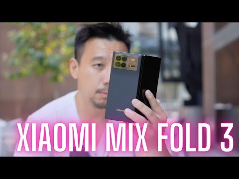 Xiaomi Mix Fold 3 Hands-On: Two New Zoom Lenses!