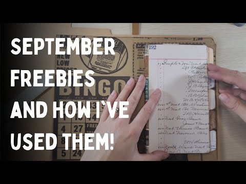 Free September Junk Journal Printables + How to Use Them! Part 1