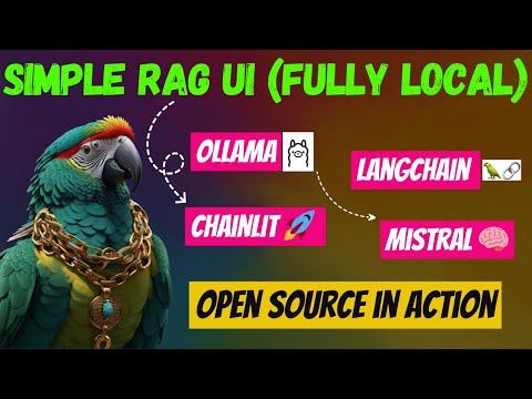 Chat With Documents Using ChainLit, LangChain, Ollama & Mistral 🧠