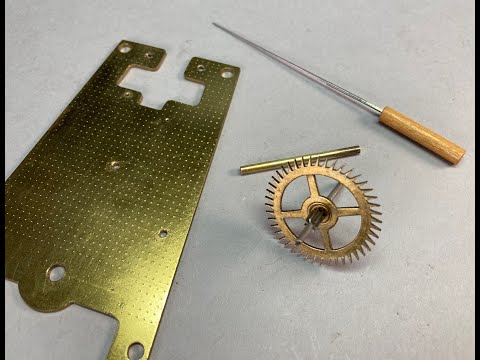 020 How to straighten a bent clock pivot #Clock #Repair #Shop #Tool
