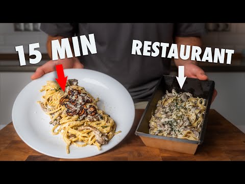 Do This For PERFECT Mushroom Pasta in 15 Minutes