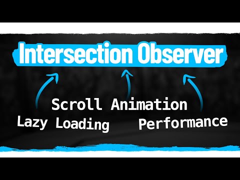 Learn Intersection Observer In 15 Minutes