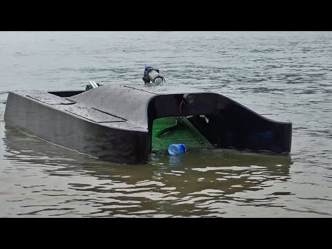 Razer helped design a trash collecting robot to clean up plastic pollution