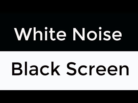 White Noise Black Screen No Ads | Ideal Sleep Sound for Focus and Quiet Night Rest