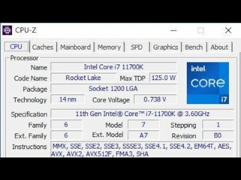 Intel Core i7-11700K : Blasting Off with Rocket Lake with Benchmarks