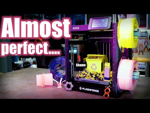 Flashforge AD5X: Great machine… But there’s a catch! First look.