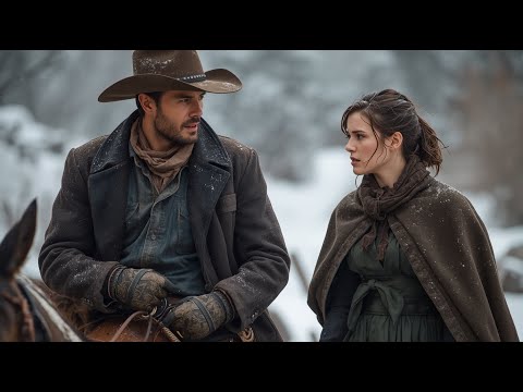 Ella Huía De Su Esposo Violento Bajo La Nieve. El Vaquero La Siguió Para Protegerla.