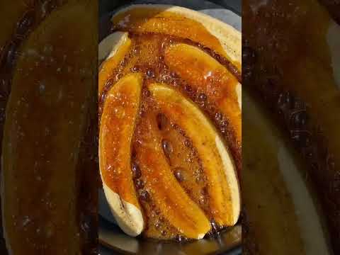 Banana Caramel Upside Down Cake🍌🥮| Eat and Shine ☀️