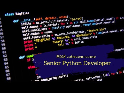 Ну НАСТОЯЩИЙ Senior! 10 лет опыта и экспертиза абсолютно во ВСЁМ? / Техсобес Senior Python Developer
