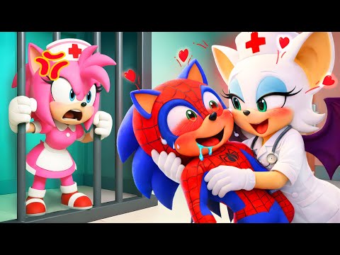 SPIDER SONIC Betrayed AMY? 💔 He Falls IN LOVE with New Girl!! | Sonic The Hedgehog 3 Animation