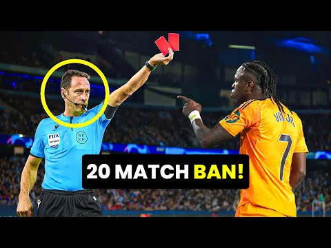 Legendary Red Card Moments