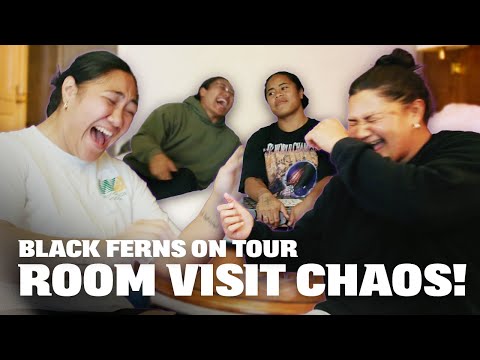 The WILD Takes That Didn't Make The Cut: Black Ferns Room Visit