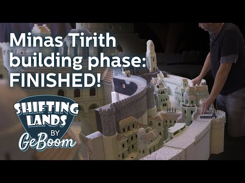 Minas Tirith building phase: FINISHED! - Recreating the LotR city