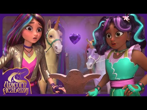 I Swear I Didn't Touch the Gem! 💎🟣 Unicorn Academy | Cartoons for kids