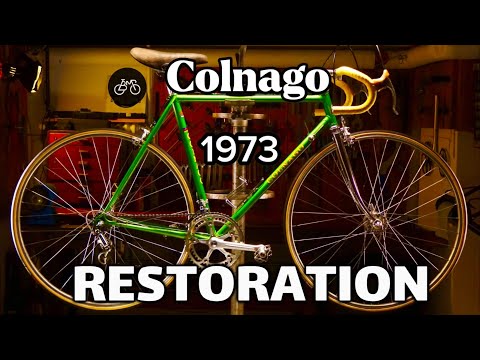 Vintage Colnago Mexico 1973   | Full Classic Bicycle Restoration