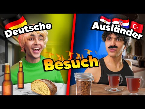 Deutsche vs Ausländer beim BESUCH 😳😂 |  Mohi__07