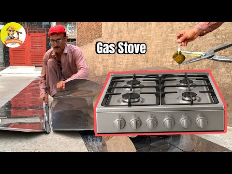 Amazing Manufacturing Process of Stainless Steel Gas Stove | How Gas Stove are made?