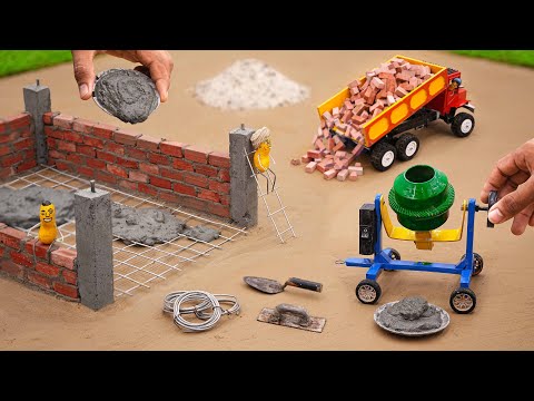 diy mini truck house building construction science project @sanocreator