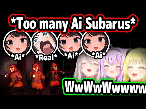 Game Copying Subaru's Loud Voice 5 Times At Once Caught Botan and Everyone Else Off-Guard【Hololive】