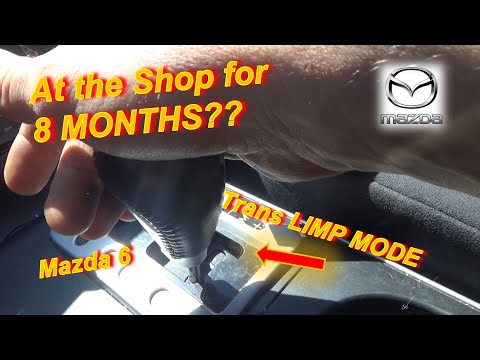 At Transmission Shop for 8 MONTHS?? Fixed in 15 MINUTES!! (Mazda 6 Stuck in 3rd P0328)