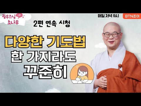 다양한 기도법 한 가지라도 꾸준히ㅣ기도로 조상연가를 천도하다ㅣ광우스님의 소나무 2편 모아보기
