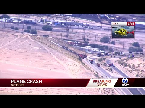 Officials respond to plane crash at the Albuquerque Sunport