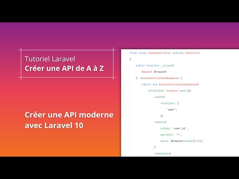 Créer une API avec Laravel 10