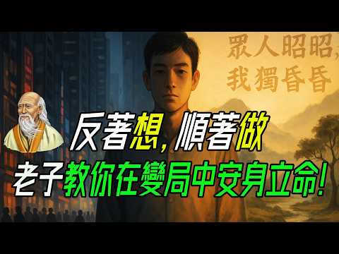 反著想,順著做:老子教你在變局中安身立命。眾人昭昭,我獨昏昏——別再焦慮,懂《道德經》,你就能在混亂中保持清醒與力量。