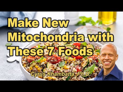 Make New Mitochondria with These 7 Foods with Cyrus Khambatta, Ph.D.