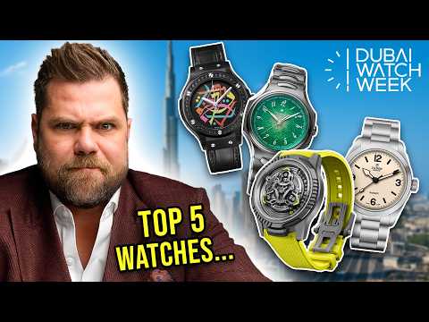 Top 5 NEW Watches Revealed at Dubai Watch Week