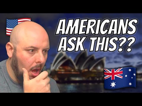 American Reacts to the Weirdest Questions Americans Ask Aussies 🇦🇺