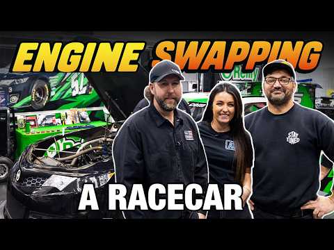 Engine Swapping a RACECAR with Derek Bieri, Alex Taylor, and Tony Angelo - the "Shamrocket"