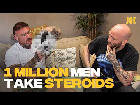Why are British men addicted to steroids?