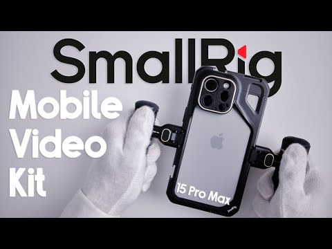 SmallRig Mobile Video Kit for iPhone 15 Pro Max (ID4392) Unboxing