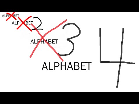 No, I Fixed the Alphabet!