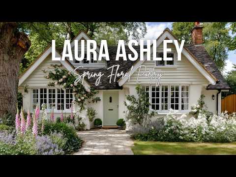 Transforming a Cottage with Laura Ashley's Spring Floral Poetry