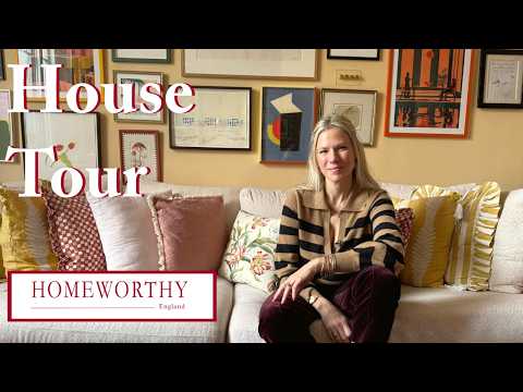 ENGLISH HOUSE TOUR | A Vibrant & Sophisticated London Home in Notting Hill