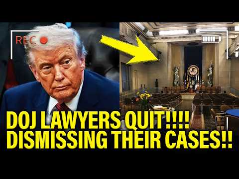 Trump PANICS as 9,000 DOJ Lawyers QUIT and DISMISS CASES!!!!