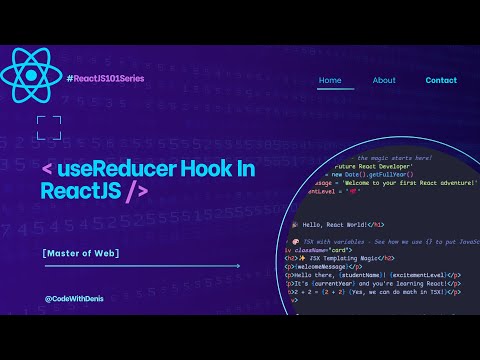#5 useReducer Hook in ReactJS  | ReactJS101 Series