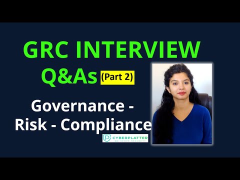 GRC Interview Questions and Answers | Governance, Risk and Compliance Interview Questions | Part 1