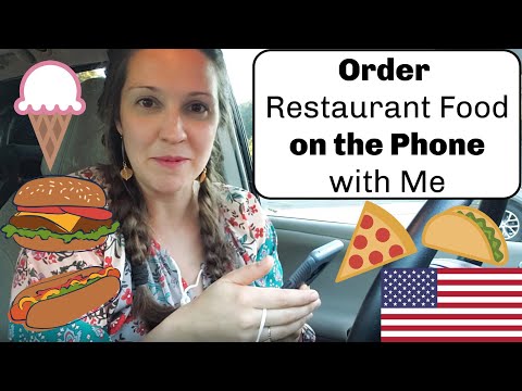 Order Food in an American Restaurant