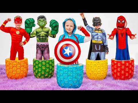 The kids became SUPERHEROES! 😱 Magical adventures 🦸‍♂️✨